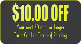$10.00 off of your next 30 minute or more reading